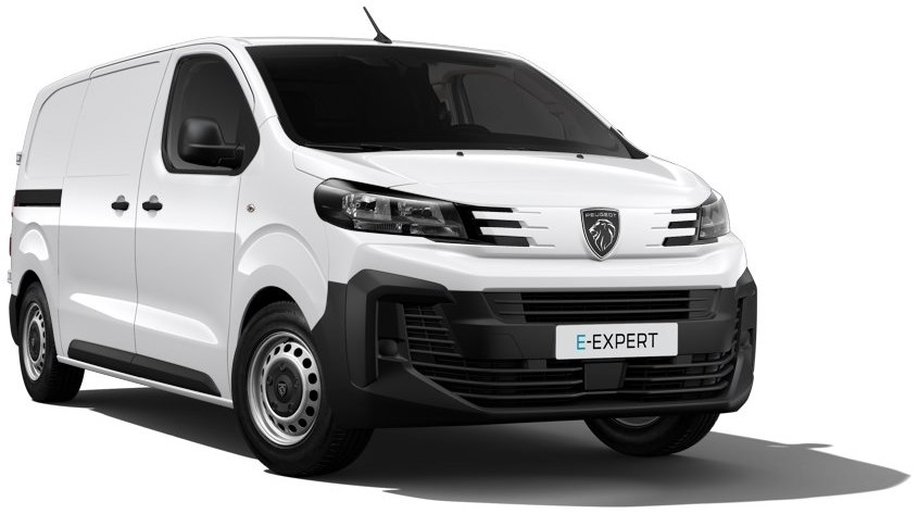 Peugeot e-Expert M, wit, driekwart voor